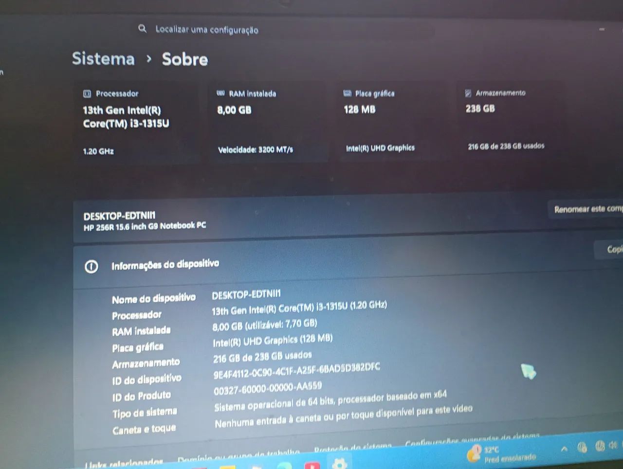 Notebook HP (Vendo ou Troco) - Foto 2