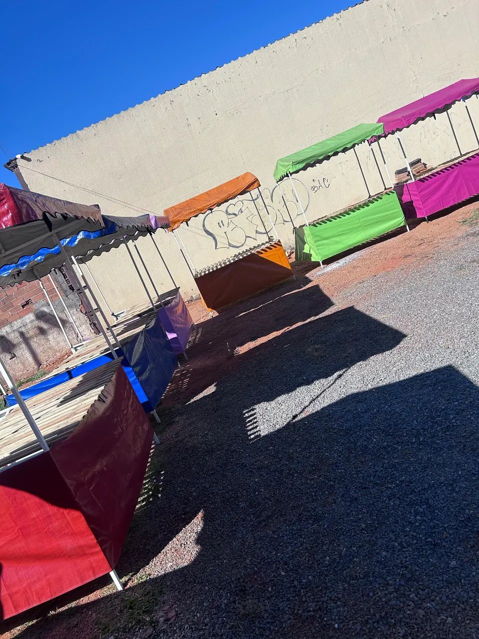 Barracas de feira 