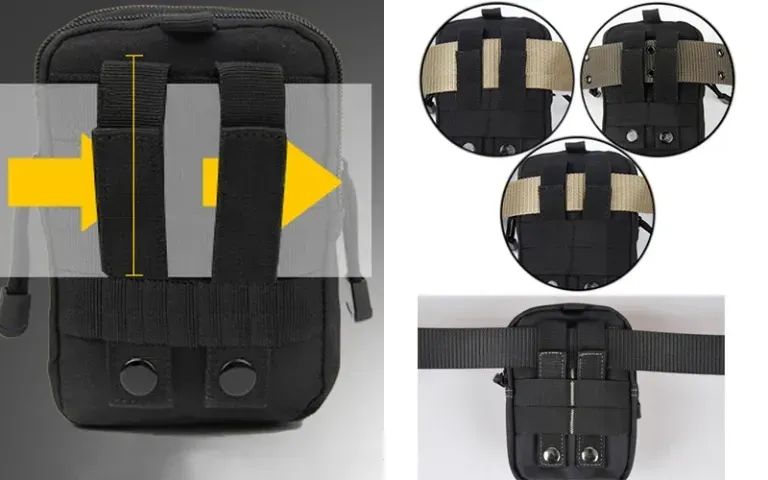 Bolsa Militar Tática - Molle Tático - Foto 4