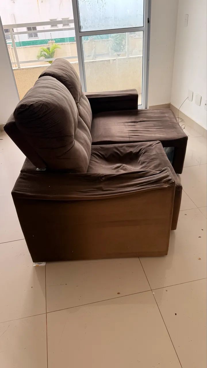 DOAÇÃO SOFA RETRATIL - Foto 4