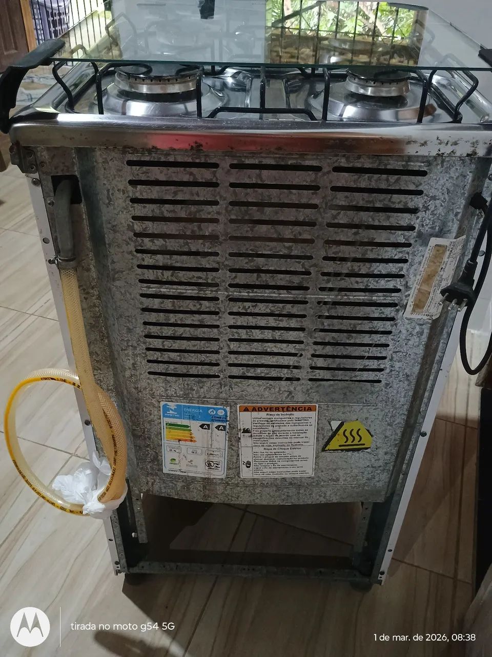 Vendo fogão 4 bocas Continental - Semi novo automático  - Foto 4