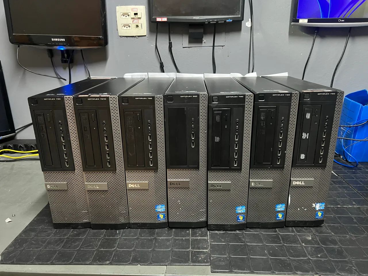 7 computadores Dell Optiplex 