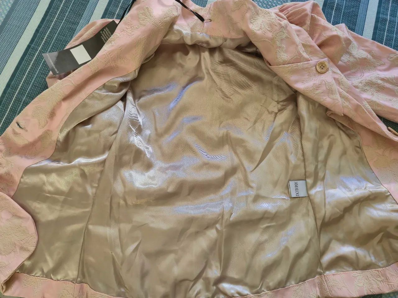 Blazer rosa Amalou novo - Foto 4
