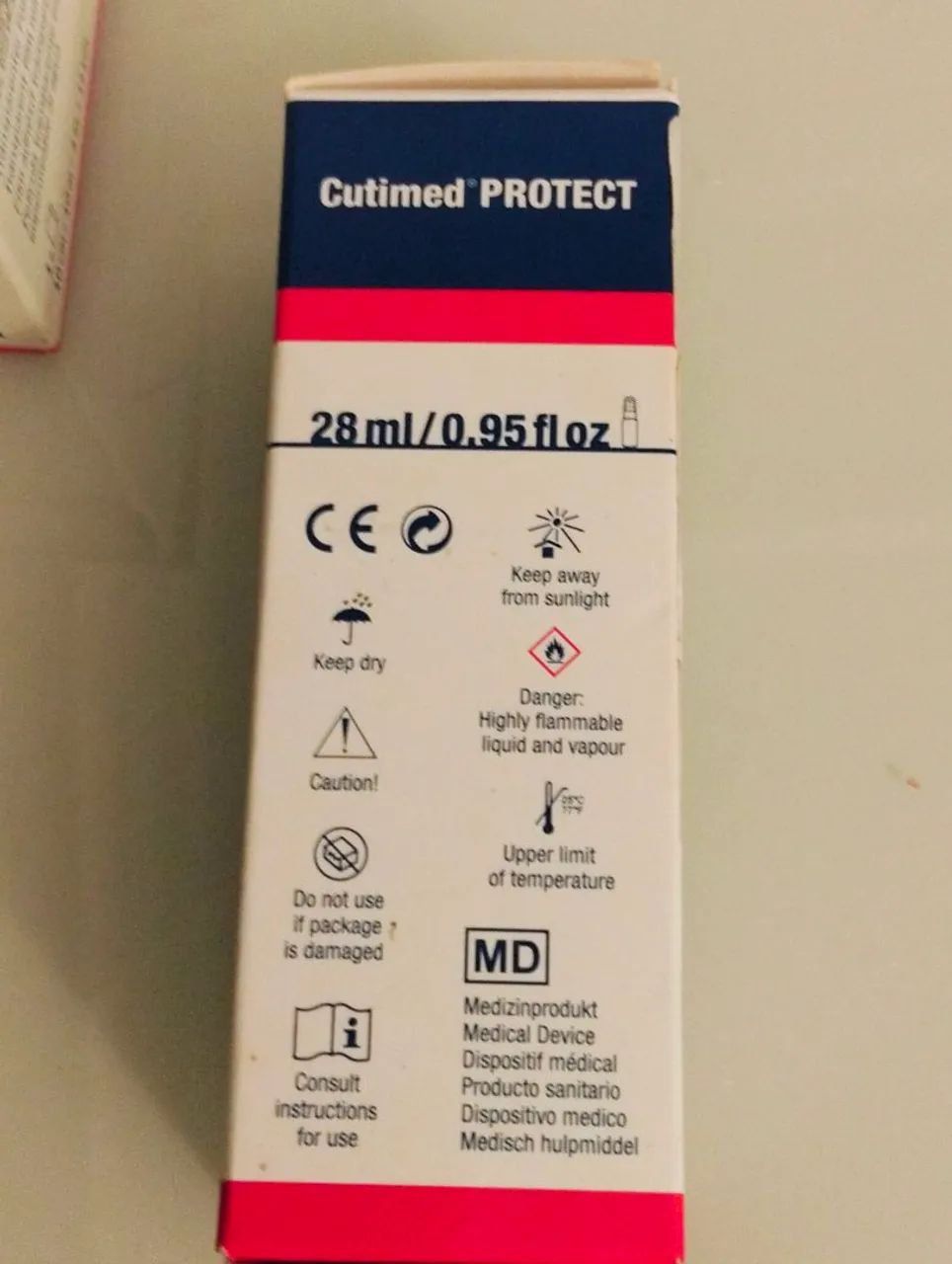 06 rolos de hypafix ( aprox 40m) e 01 Cutimed protect spray  - Foto 2