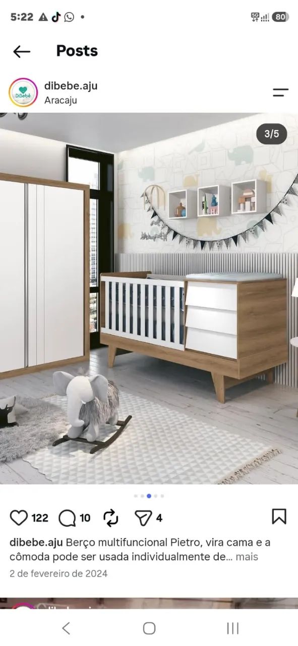 Quarto completo infantil