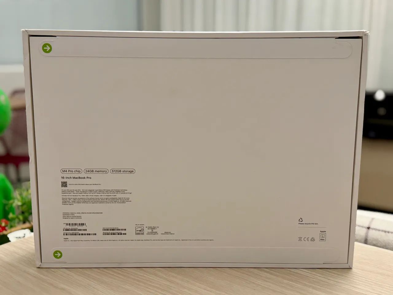 MacBook Pro 16 Polegadas M4 Pro 24GB 512SSD - NOVO/Lacrado- Pronta Entrega - Foto 2