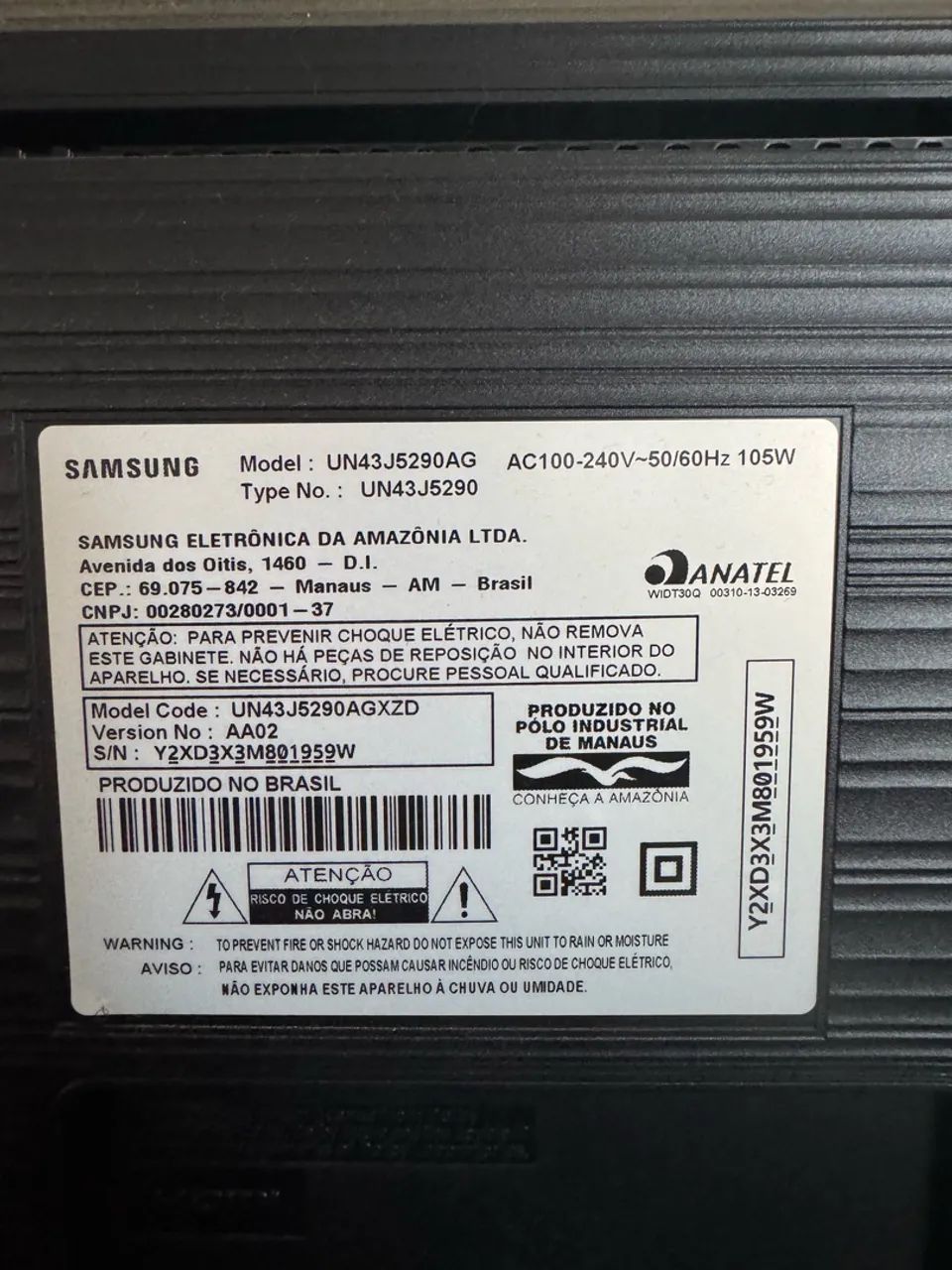 TV Samsung 43? Funcionando perfeitamente  - Foto 5