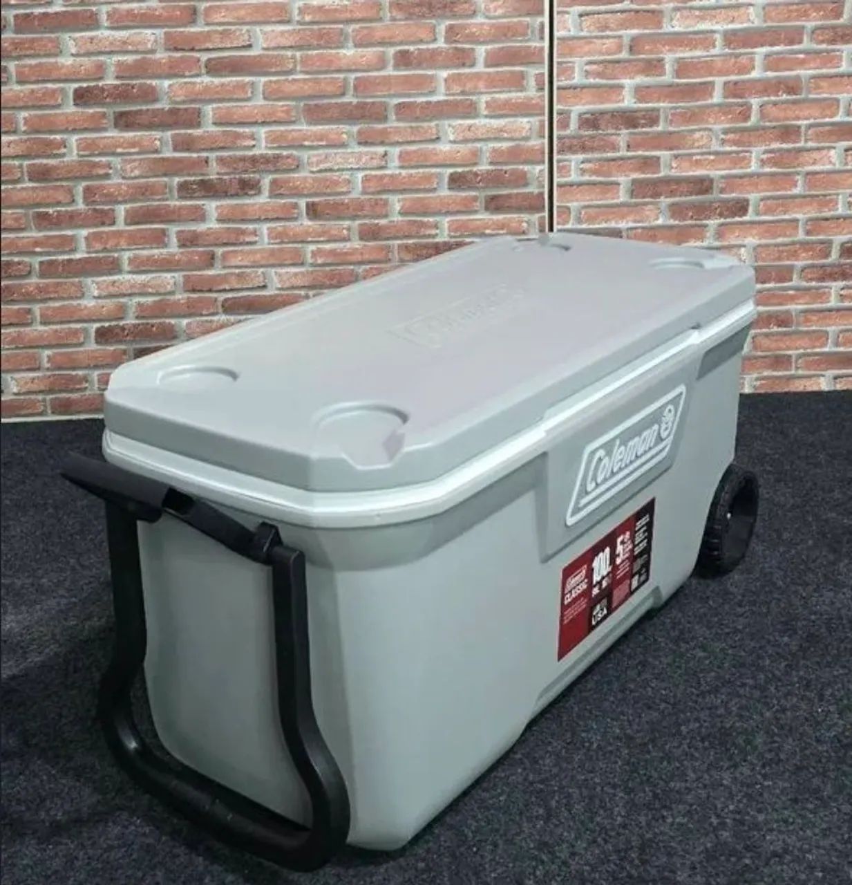 Caixa Térmica Coleman com Rodas 100QT 94L - Foto 4