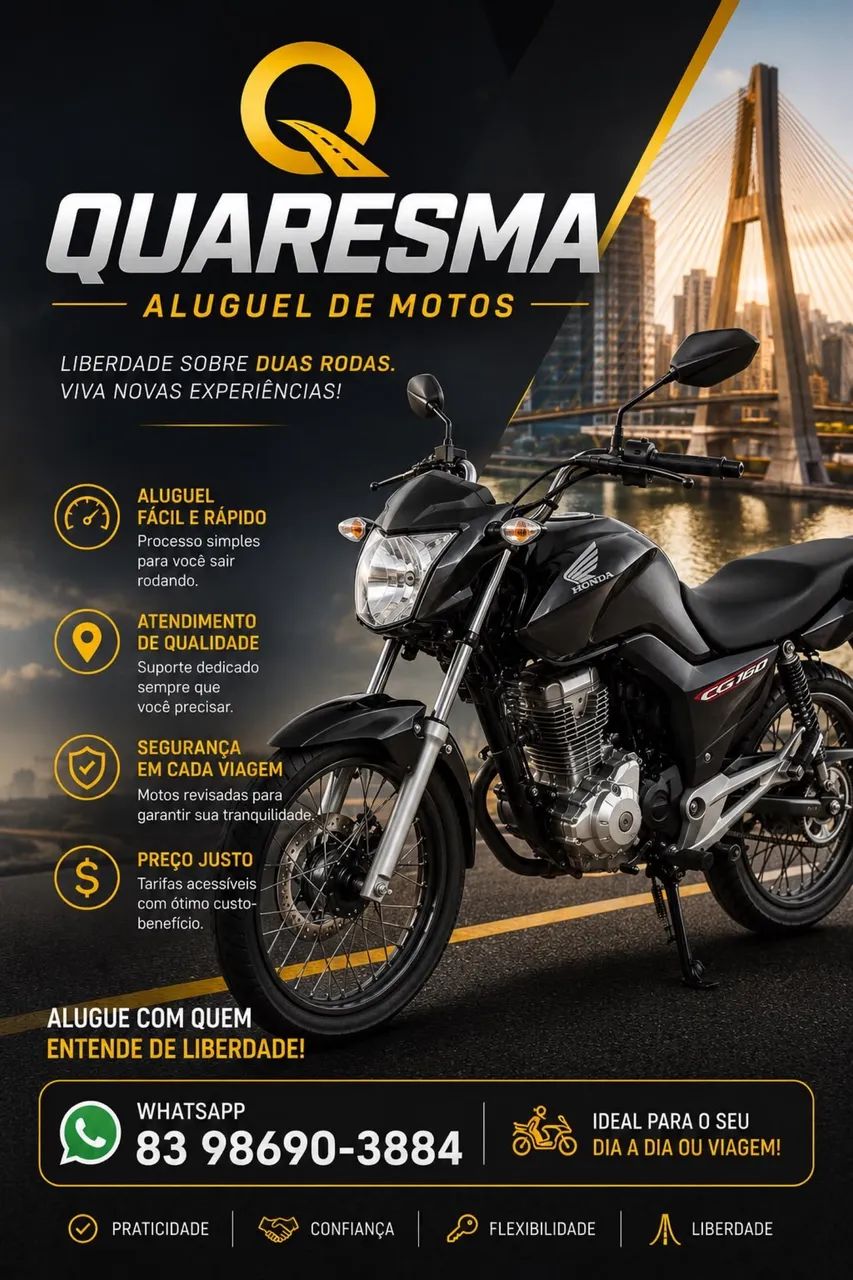 Aluguel de motos 