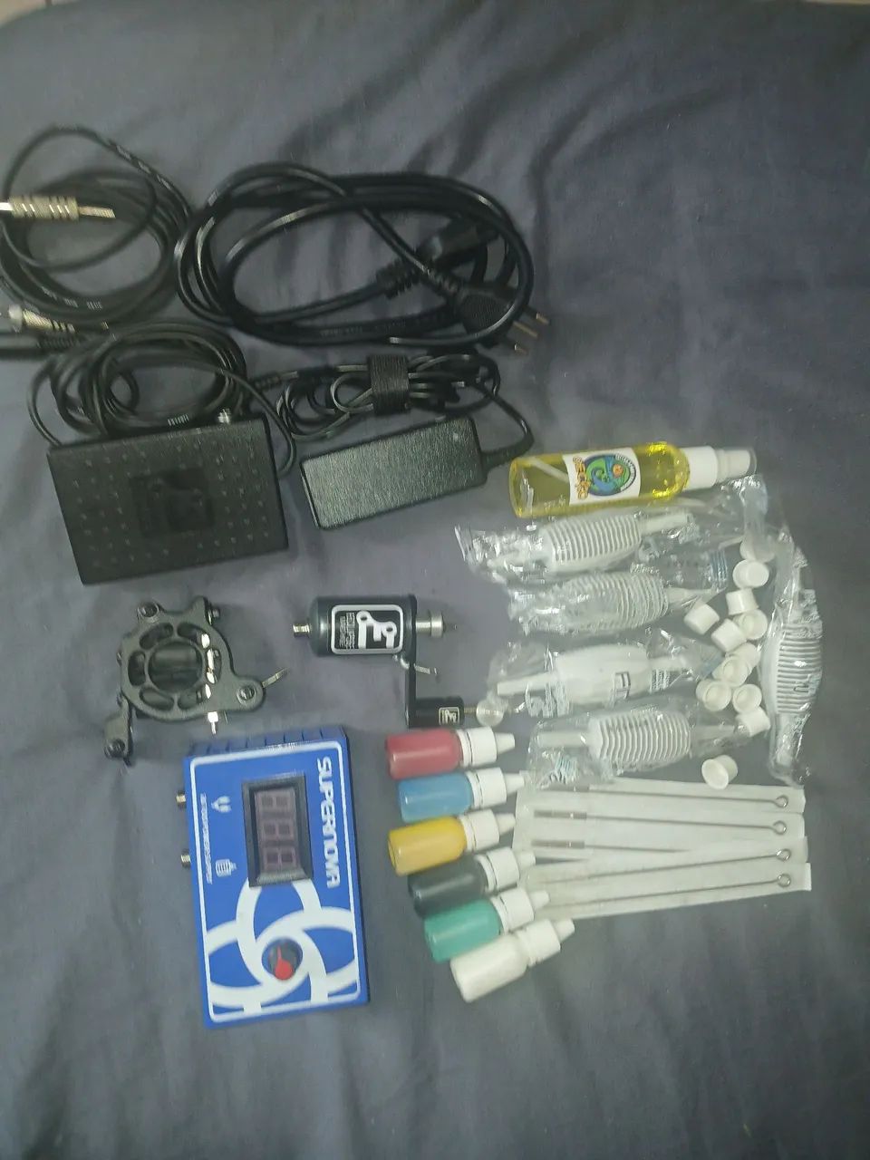 Kit máquina de tatuagem  - Foto 2