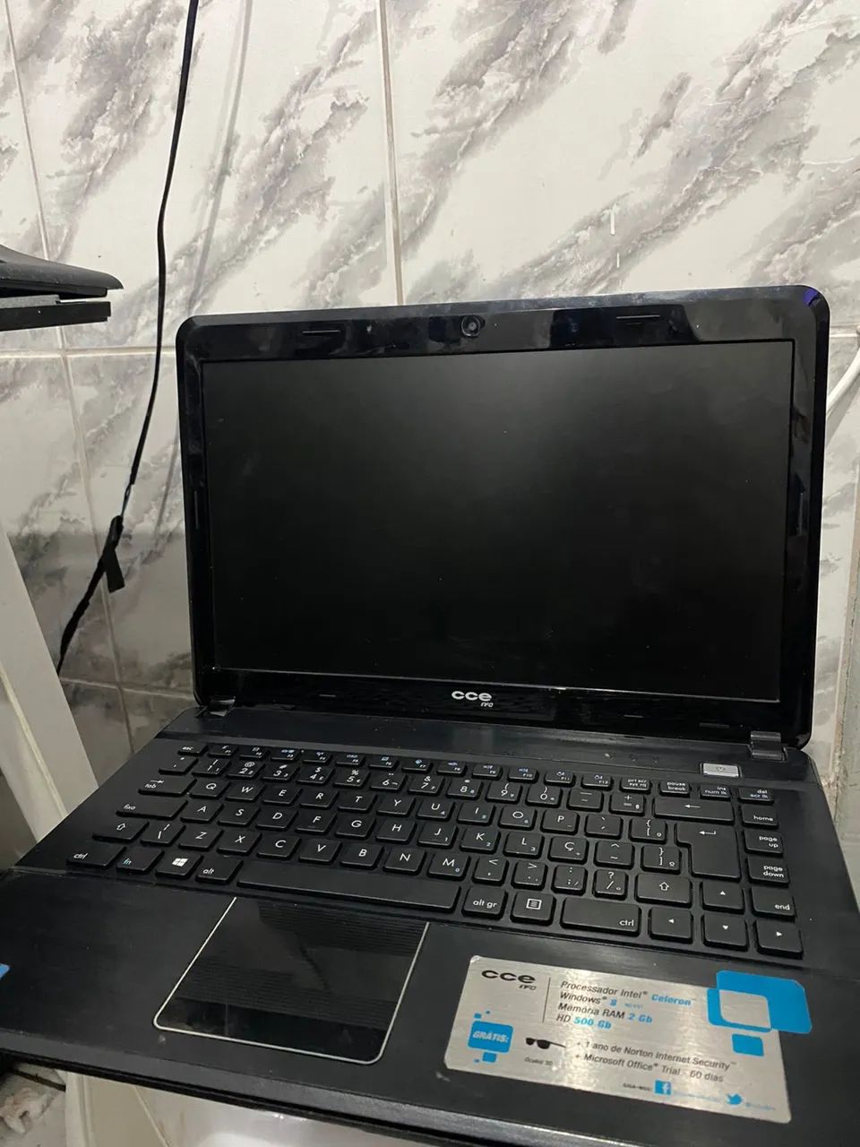 Notebook cce com 8GB de ram e ssd  - Foto 2