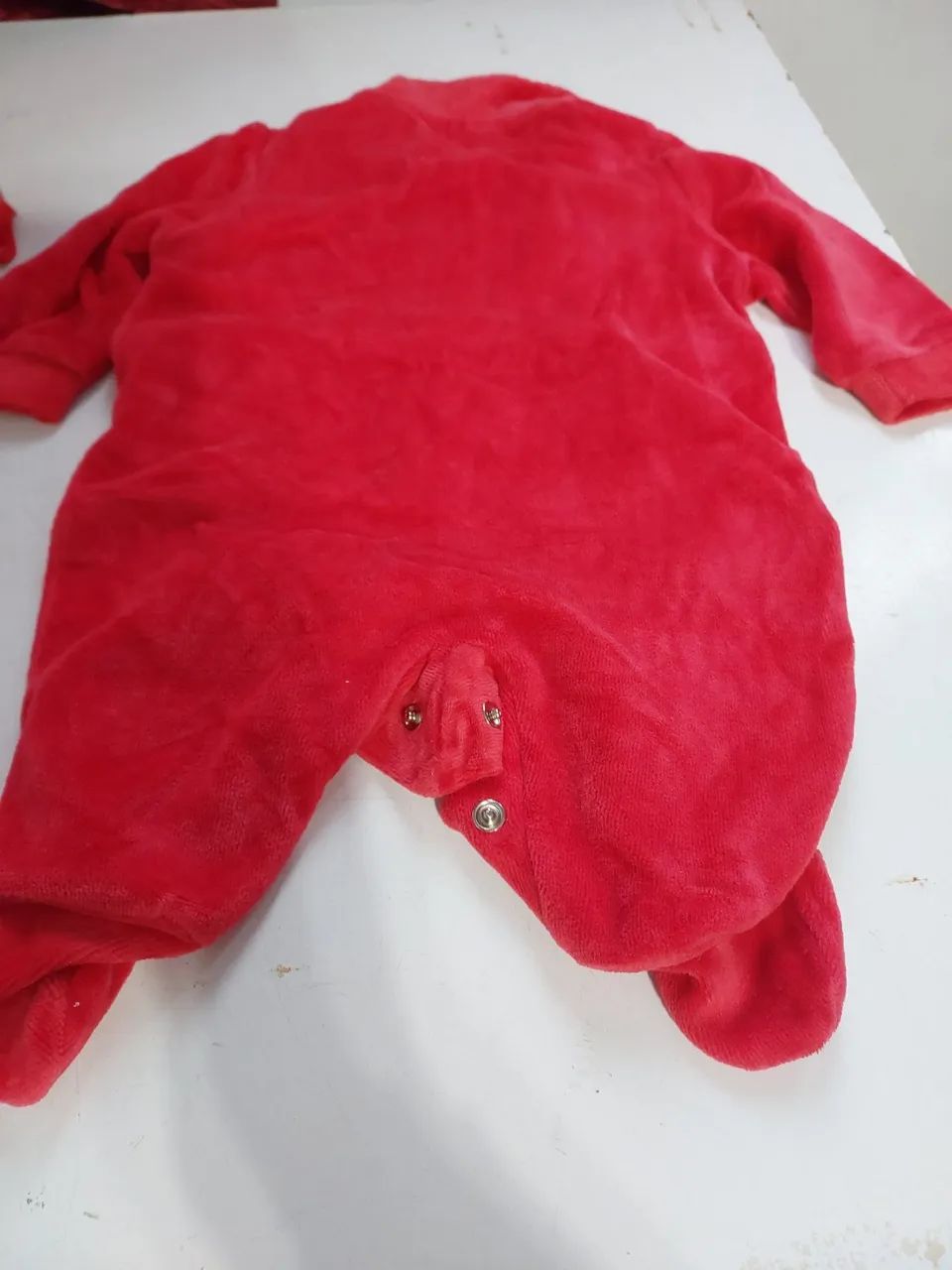Saída de maternidade vermelho  - Foto 3