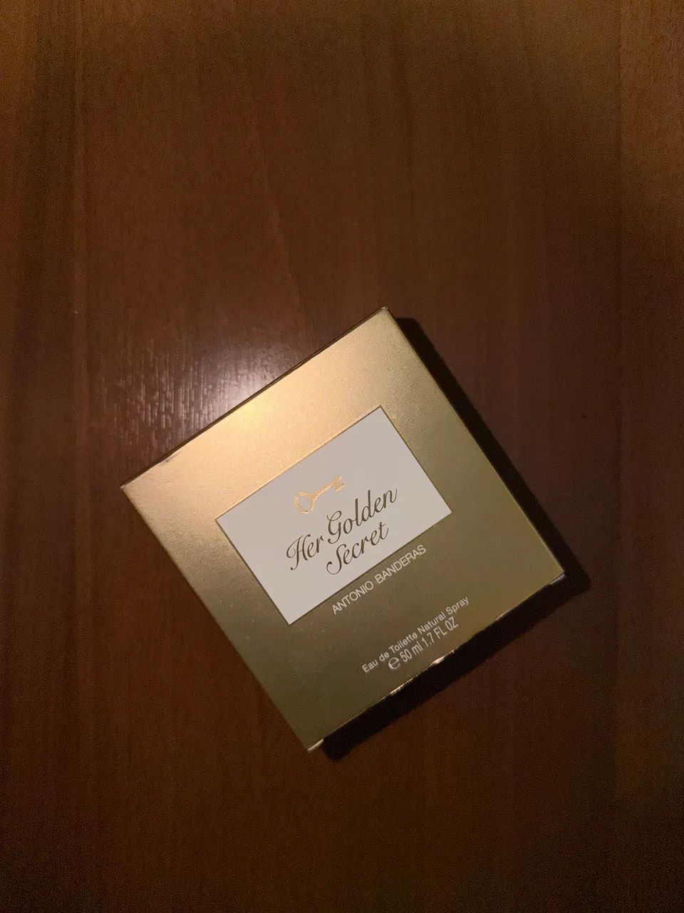 perfume her golden secret - antonio banderas