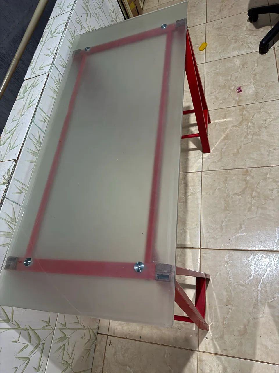 Mesa vidro para estudo  - Foto 6