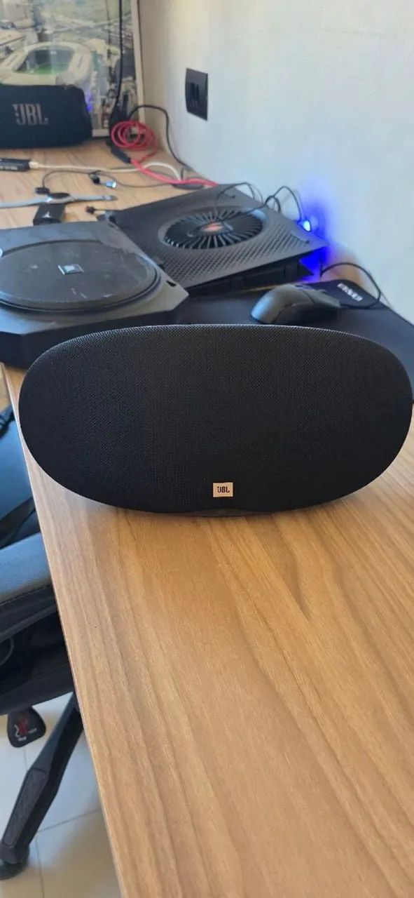 caixa de som bluetooth jbl cast 