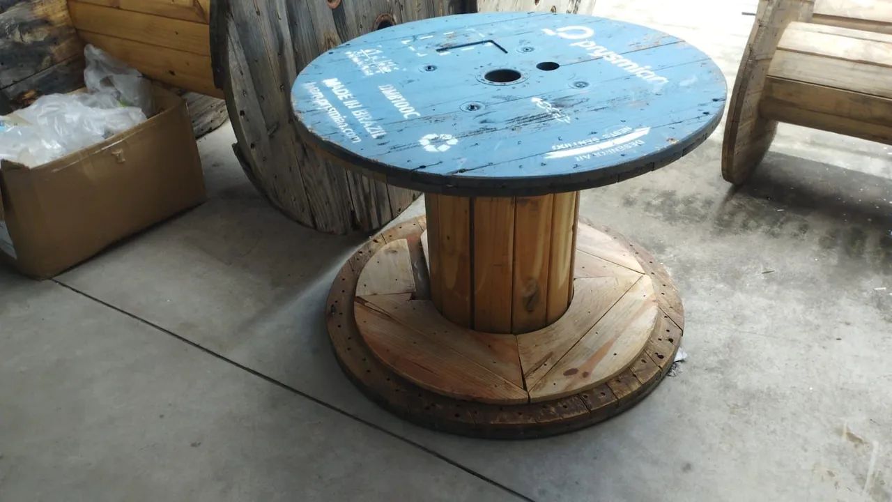 Bobinas de Carretel para Mesa - Diversos Tamanhos - Foto 4
