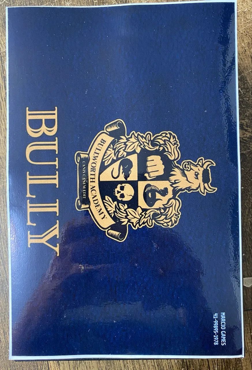 Plotagem Bully P/ Ps2 Slim 70 e 90 Mil - Foto 3