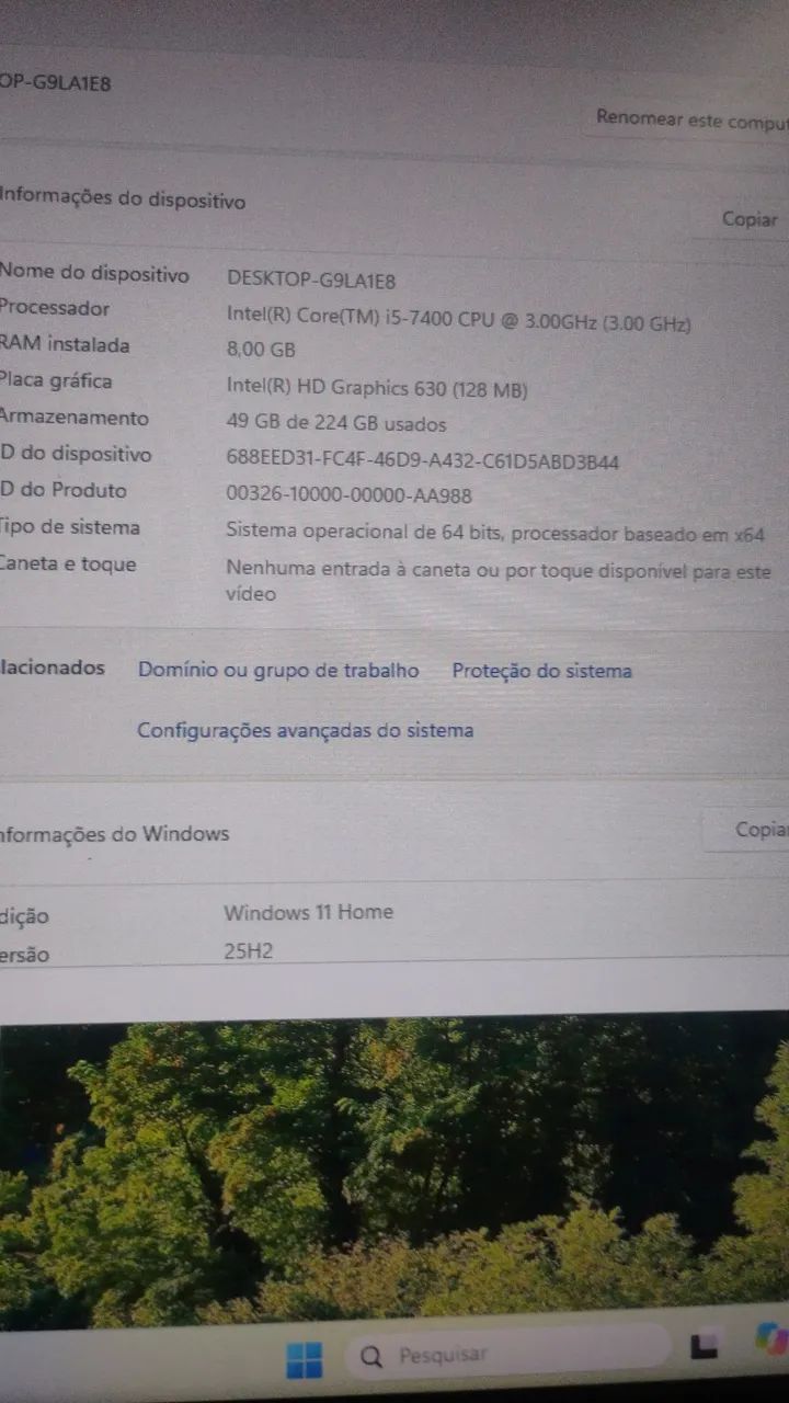 CPU i5 sétima geração SSD ddr4  - Foto 5