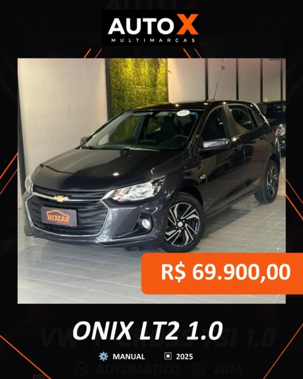 Chevrolet Onix ONIX HATCH LT 1.0 12V Flex 5p Mec. 2025