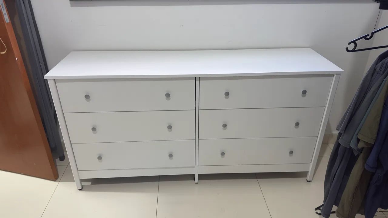 Cômoda 6 gavetas 