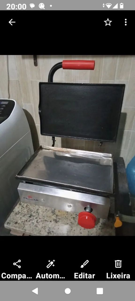 Chapa de hambúrguer  - Foto 4