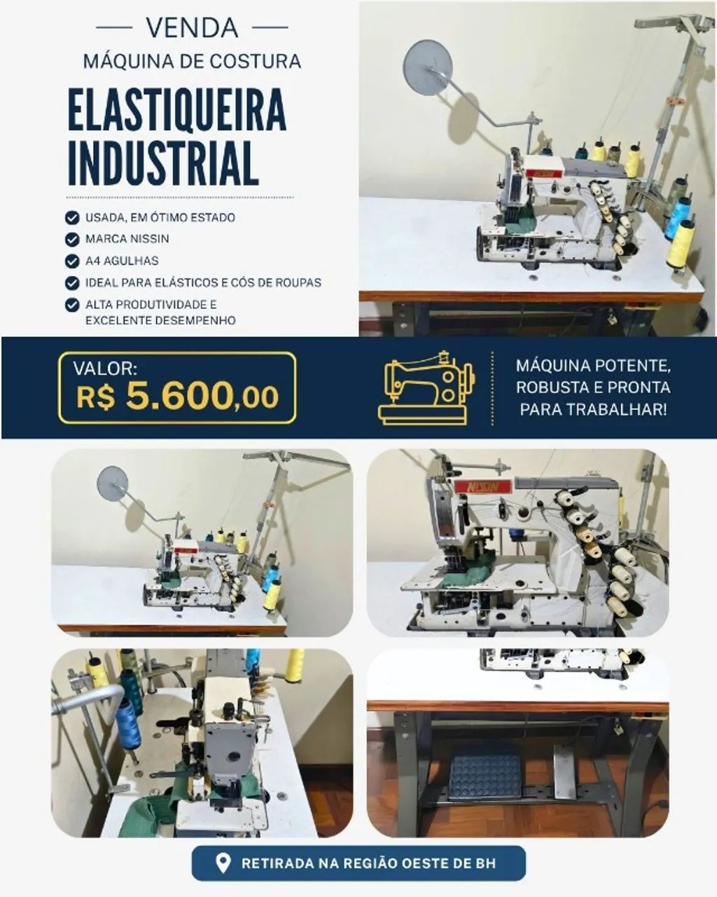 MÁQUINA DE COSTURA