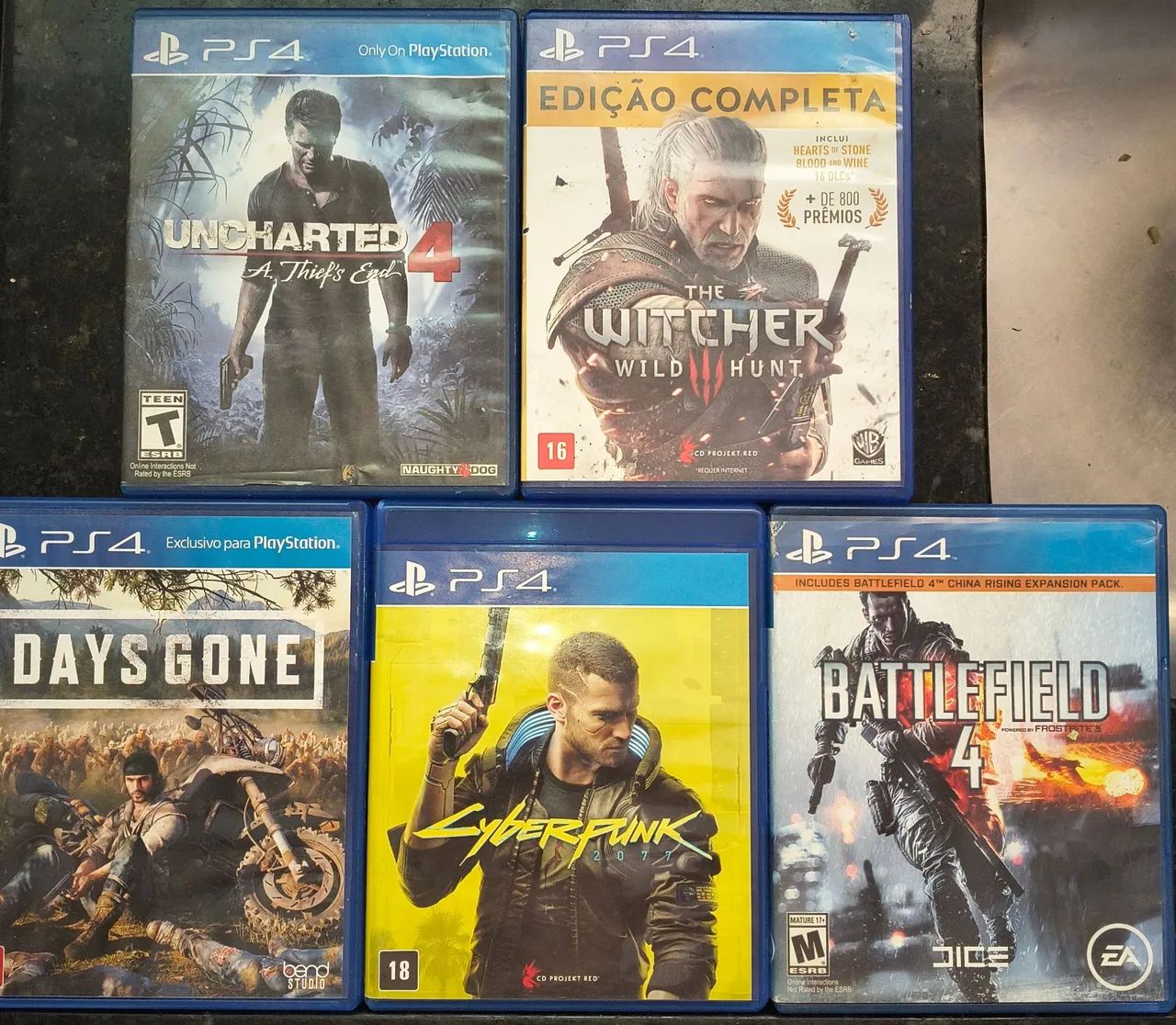 Venda de Jogos para PS4