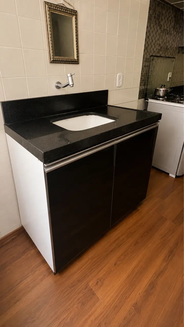 Armários de Cozinha em MDF - Ótimo Estado - Foto 4