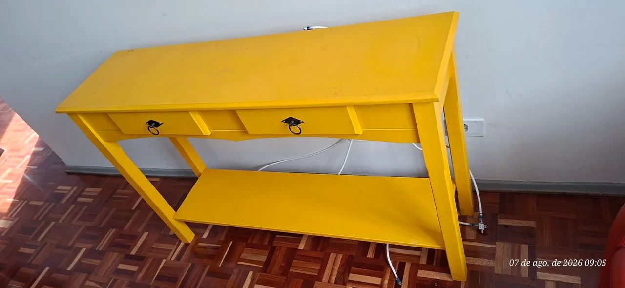 Aparador retrô amarelo  - Foto 3