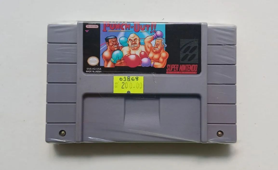 Jogo Original SNES Super Punch-Out!! (Relabel)