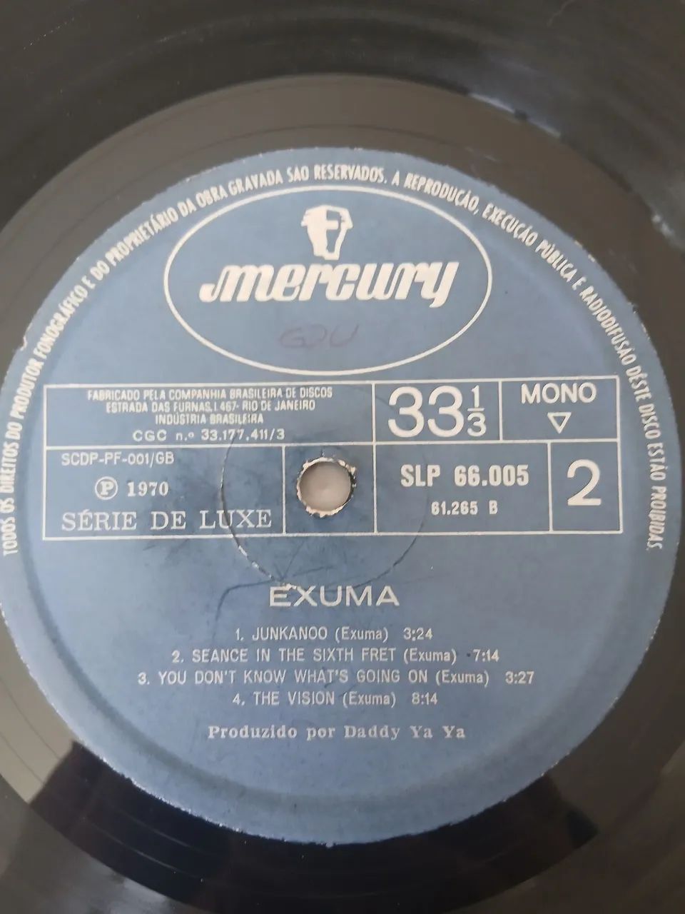Lp exuma the junk band and daddy Ya ya 1970 usado - Foto 4