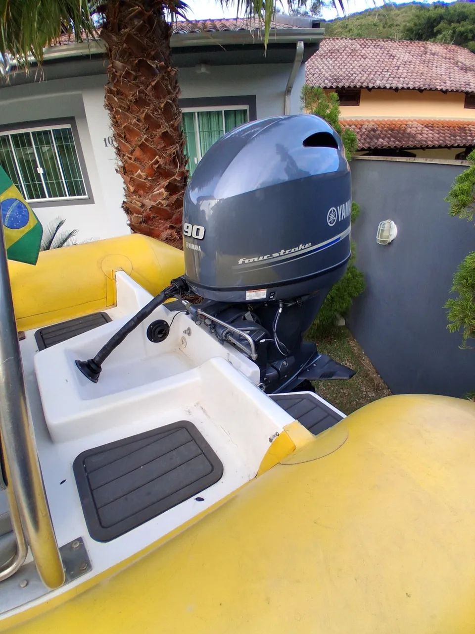 Inflável 5m com Yamaha 90 Hp  - Foto 4