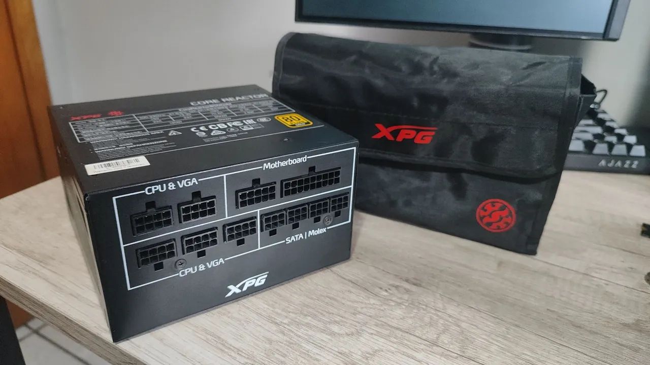 Fonte 850W 80Plus XPG Modular - Foto 3