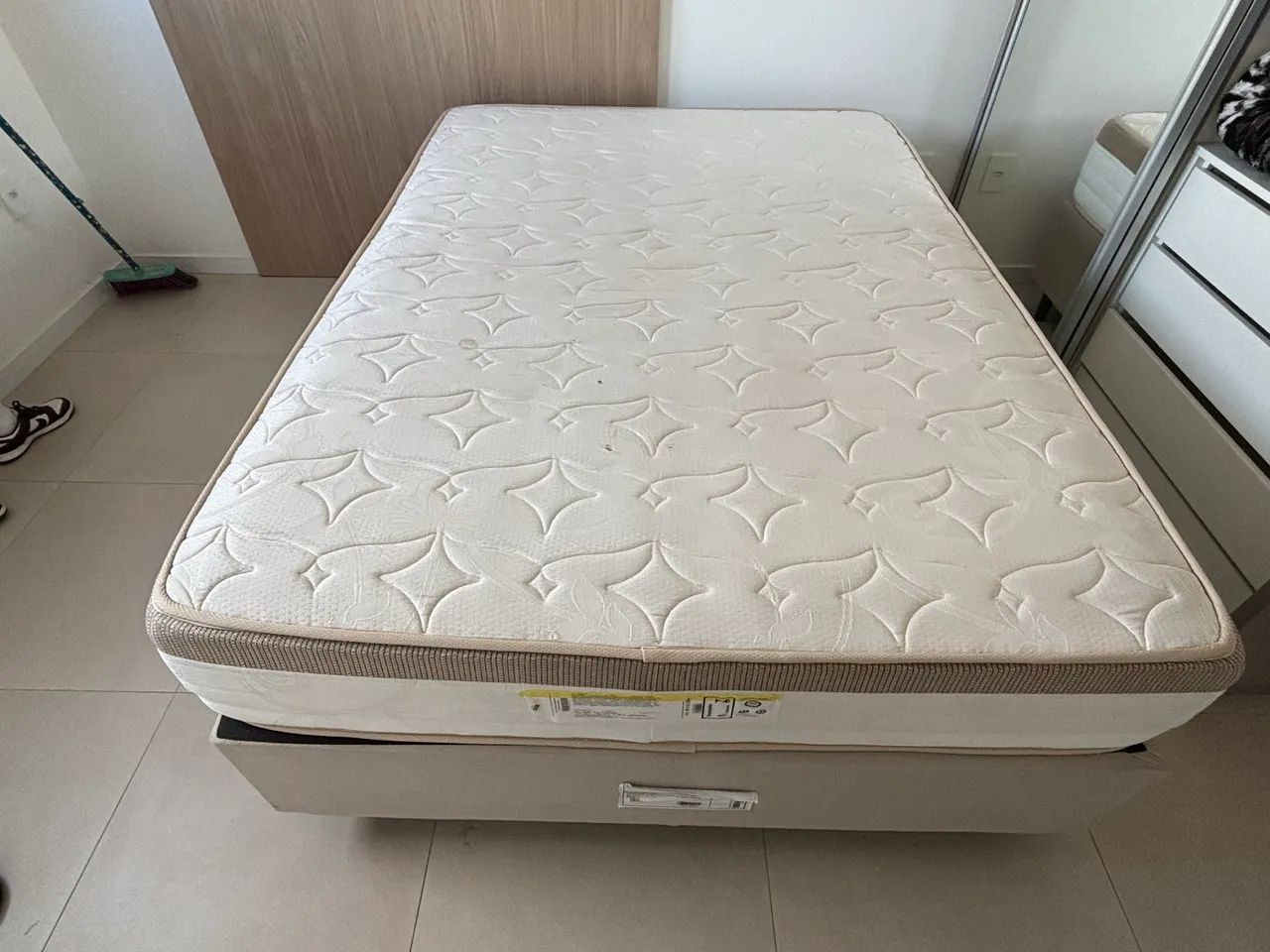 Cama Box Casal + Colchão - Foto 4