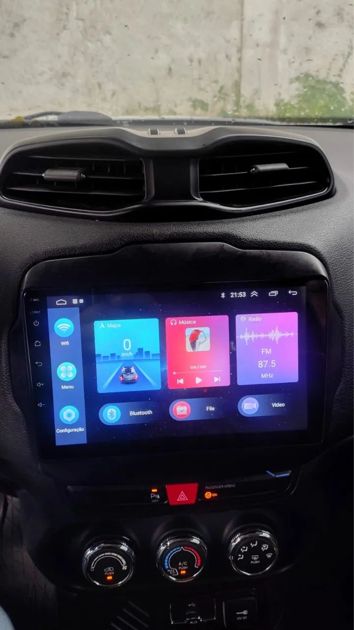 Central Multimídia Android 9? com Apple CarPlay e Android Auto - Foto 2
