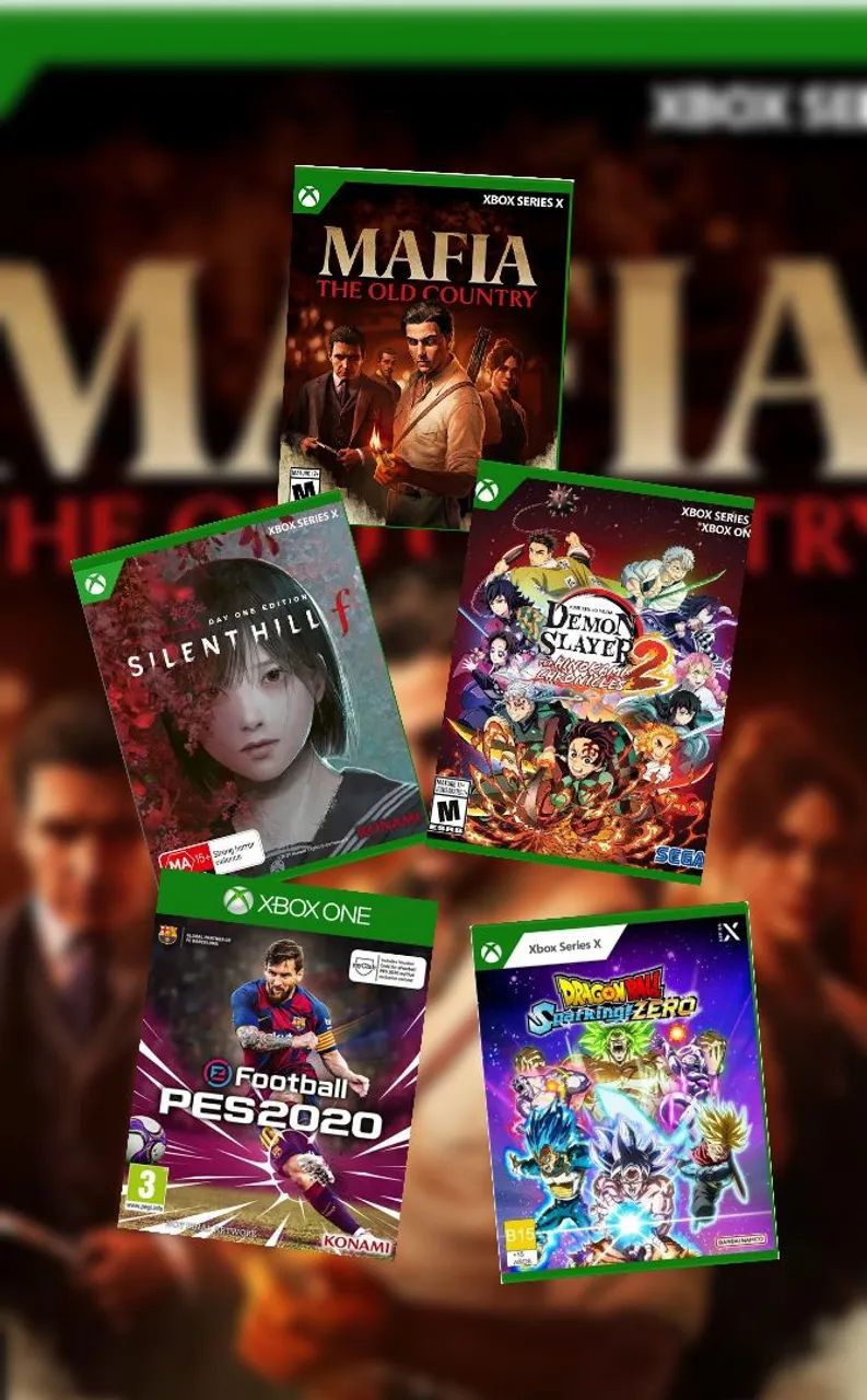 Jogos Xbox one e séries xs 