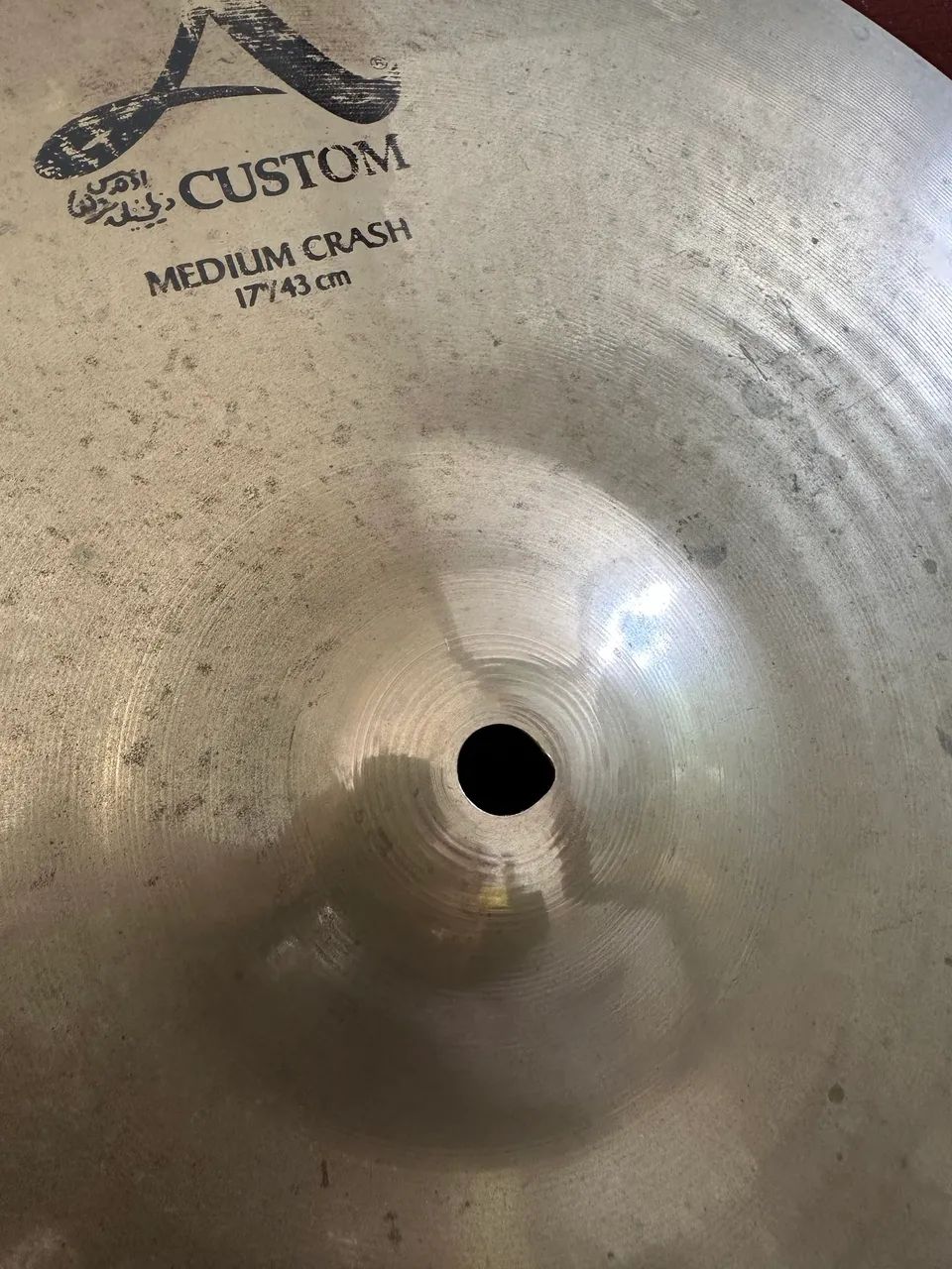 Prato Zildjian A custom medium Crash 17 - Foto 4