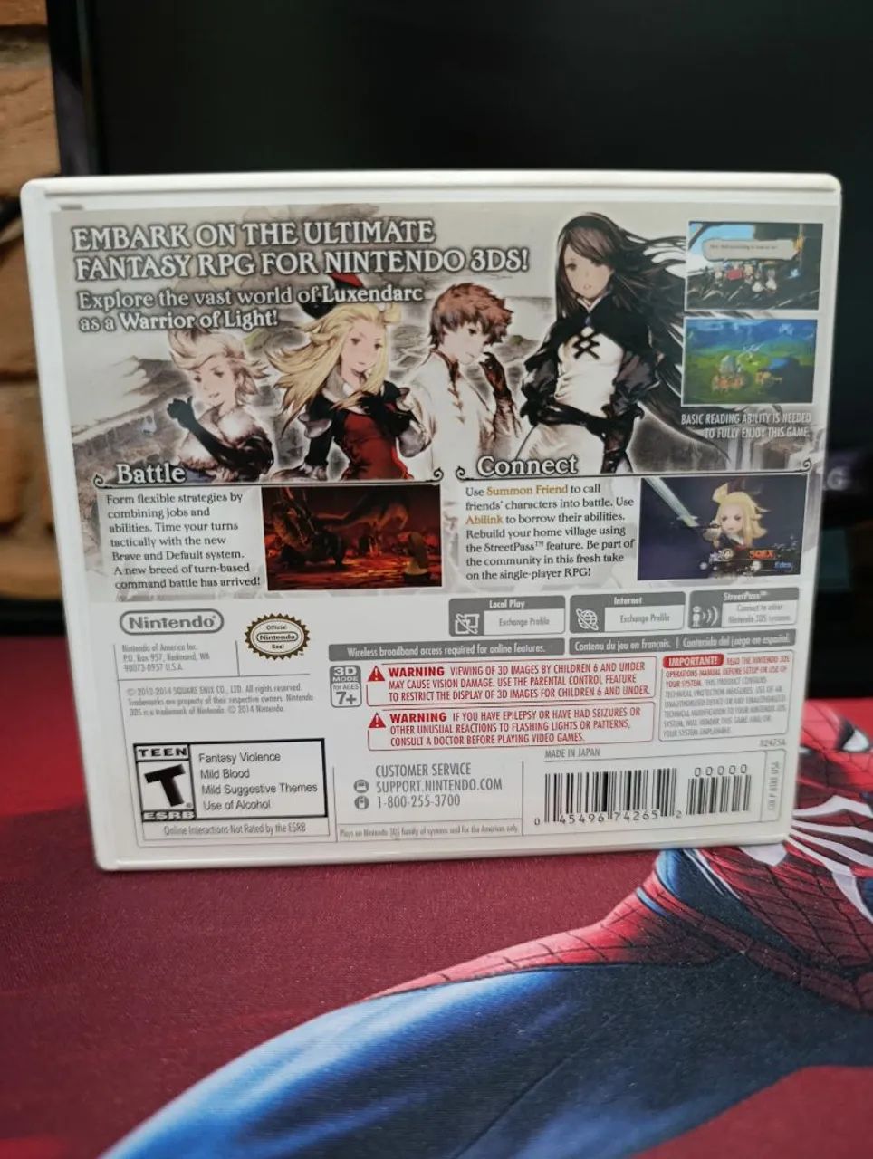 Bravely Default - Nintendo 3DS - Foto 2