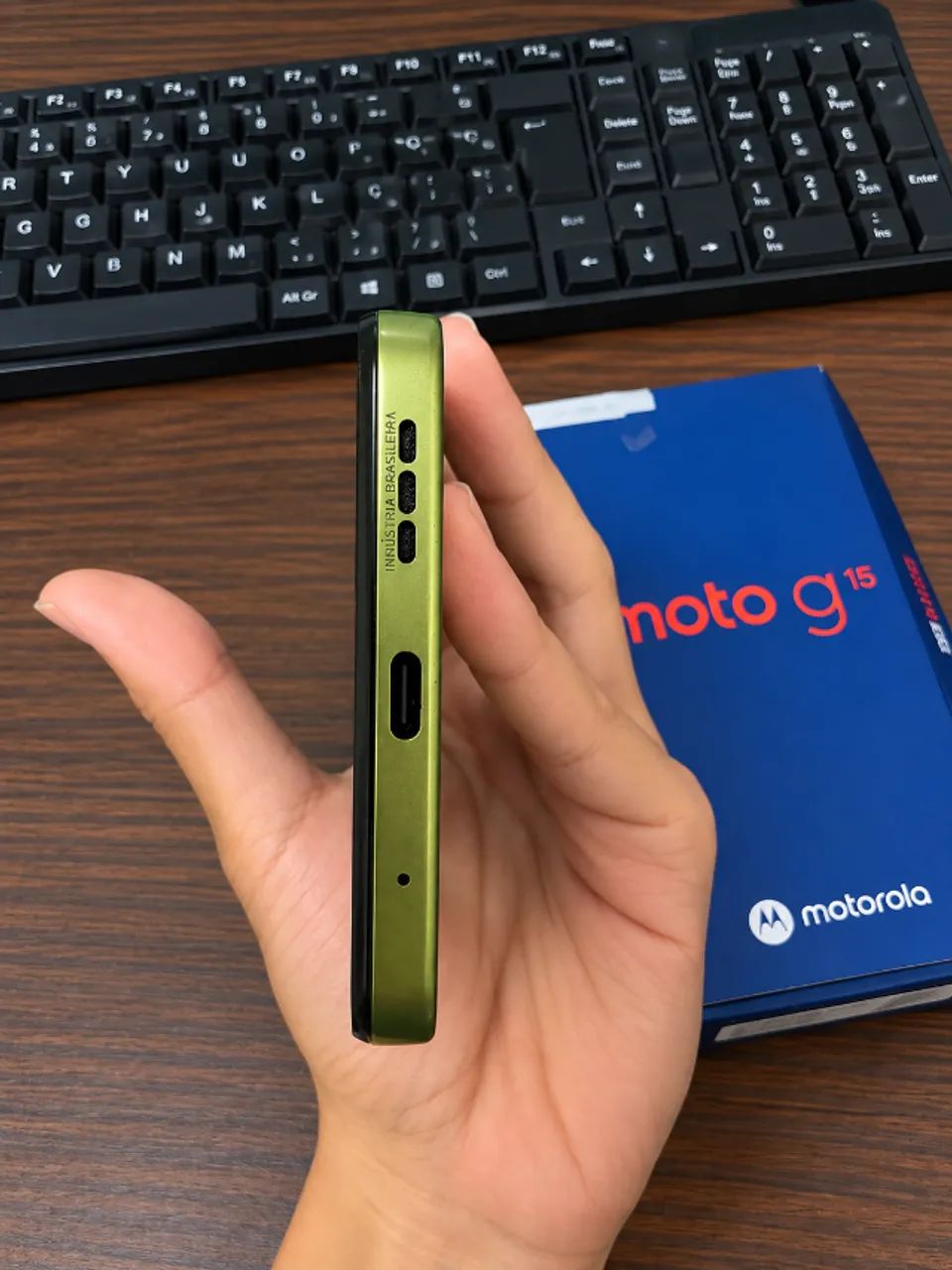Celular Motorola Moto g15 IMPECÁVEL - Foto 4