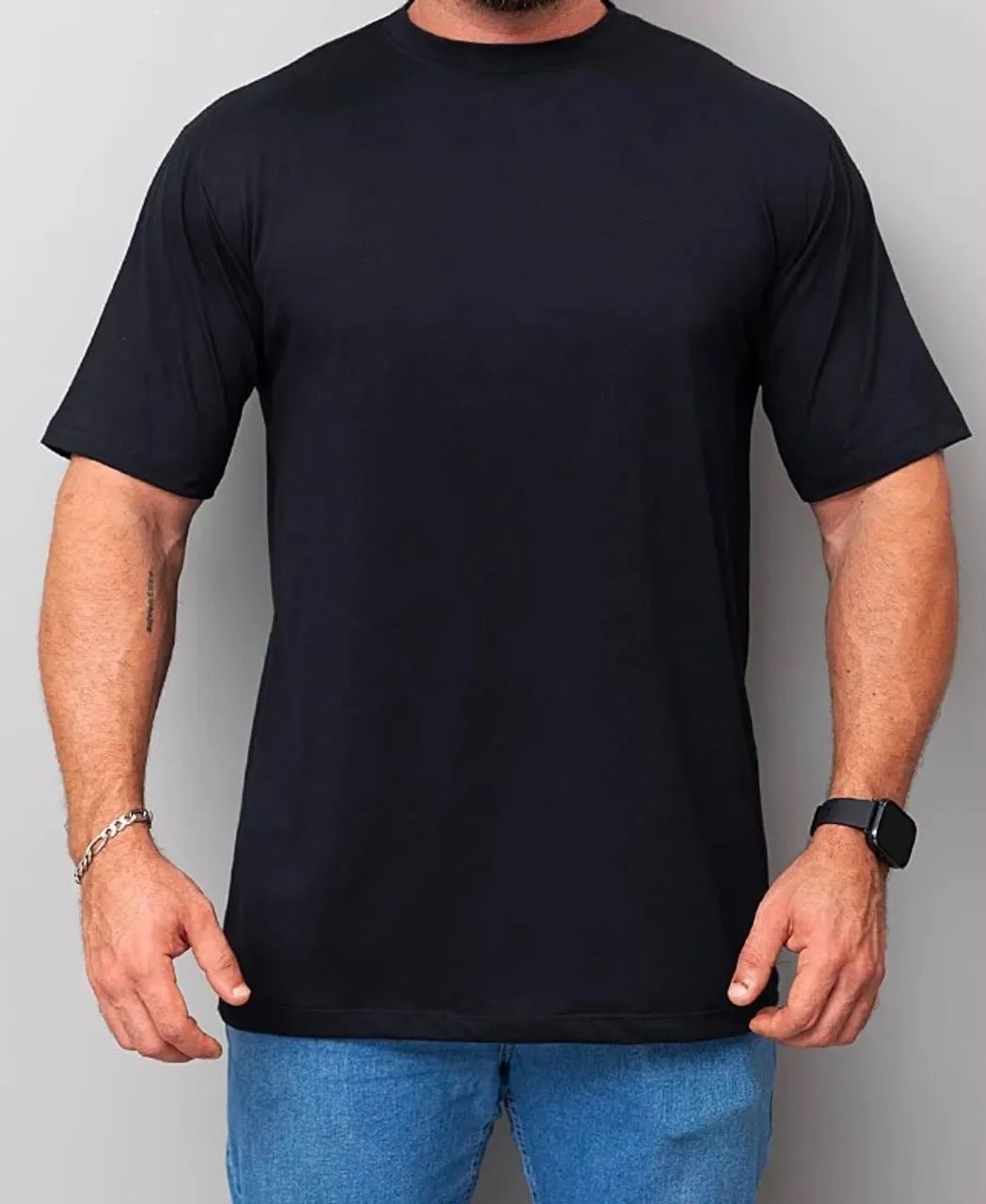 60 Camisetas Lisas 100% Algodão Básicas e Oversized - Foto 4