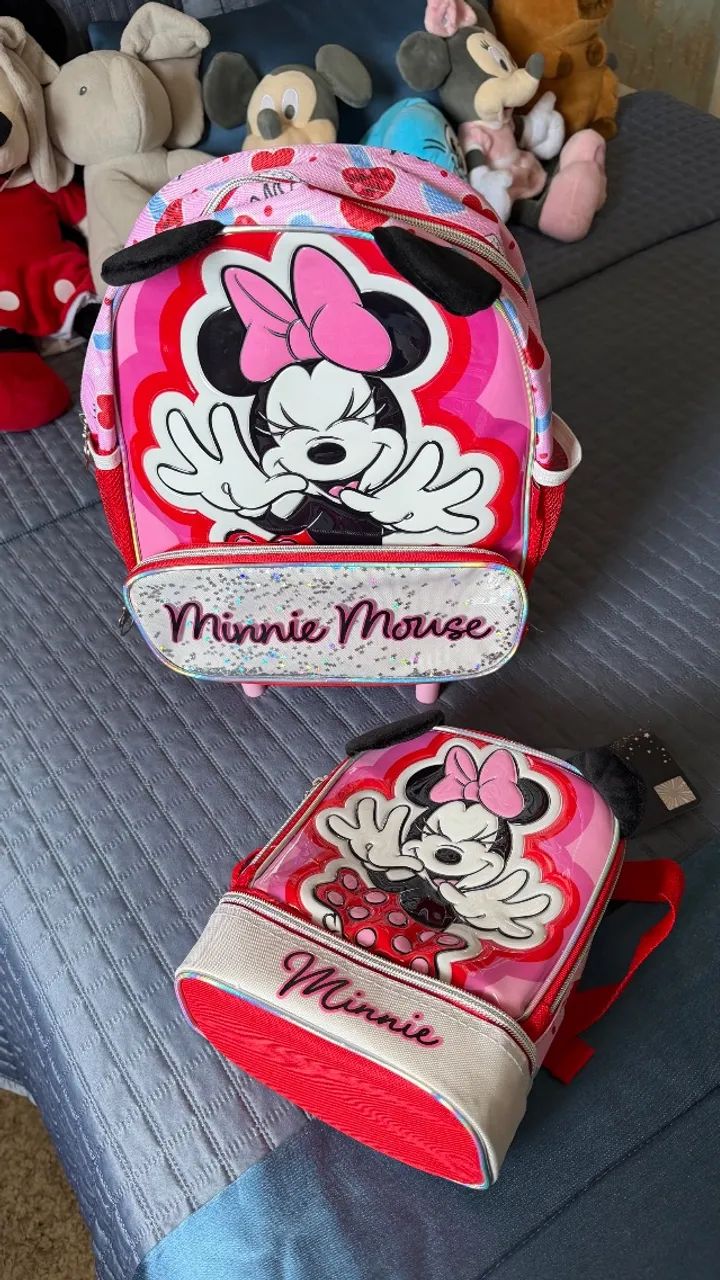Mochila escolar minnie - Foto 2