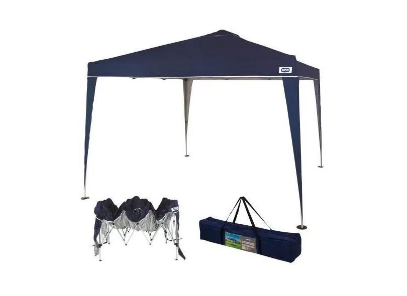 Aluguel de tenda 3x3 sanfonada azul