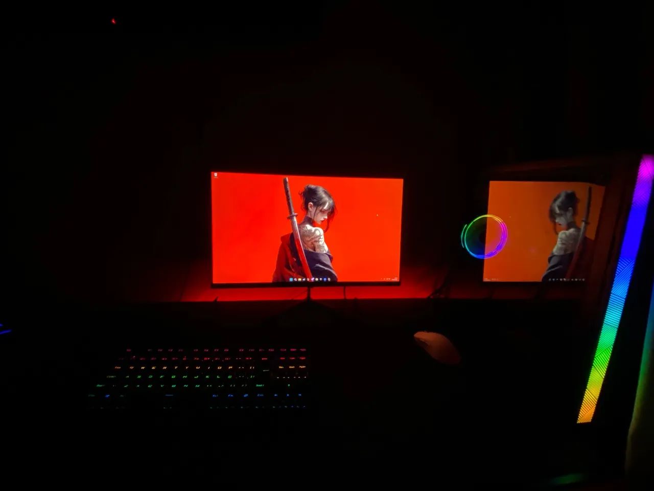 Monitor PcFort 165hz 23.8 polegadas FULL HD VÁ - Foto 2