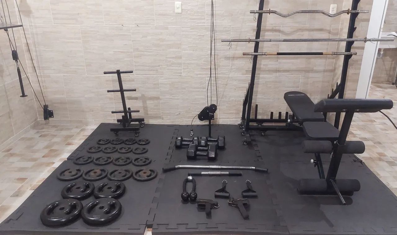 ACADEMIA COMPLETA EM CASA - VENDO HOJE! - Foto 5