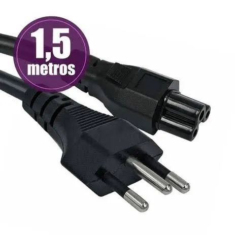 Cabo de Força Energia 1,5m Tripolar Padrão Br *ENTREGA GRÁTIS*