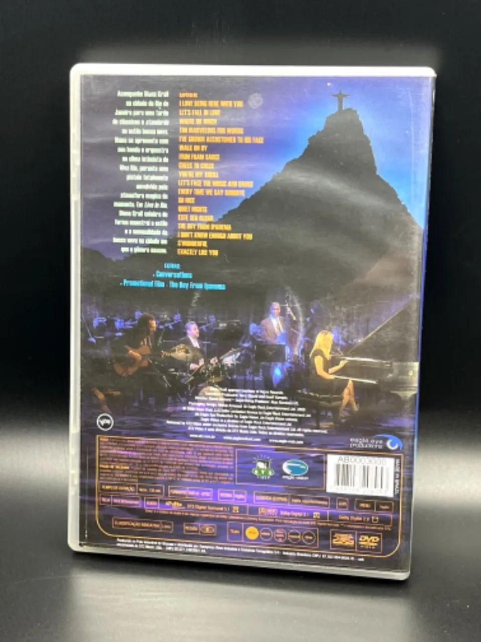 DVD DIANA KRALL LIVE IN RIO ORIGINAL - Foto 2
