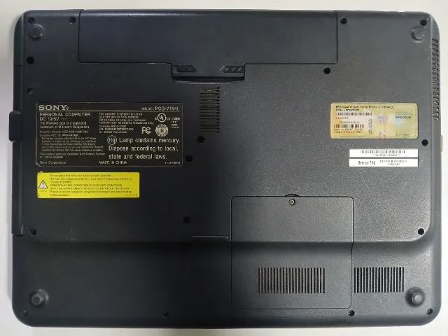 Notebook Sony Vaio PCG-7154L - Foto 3