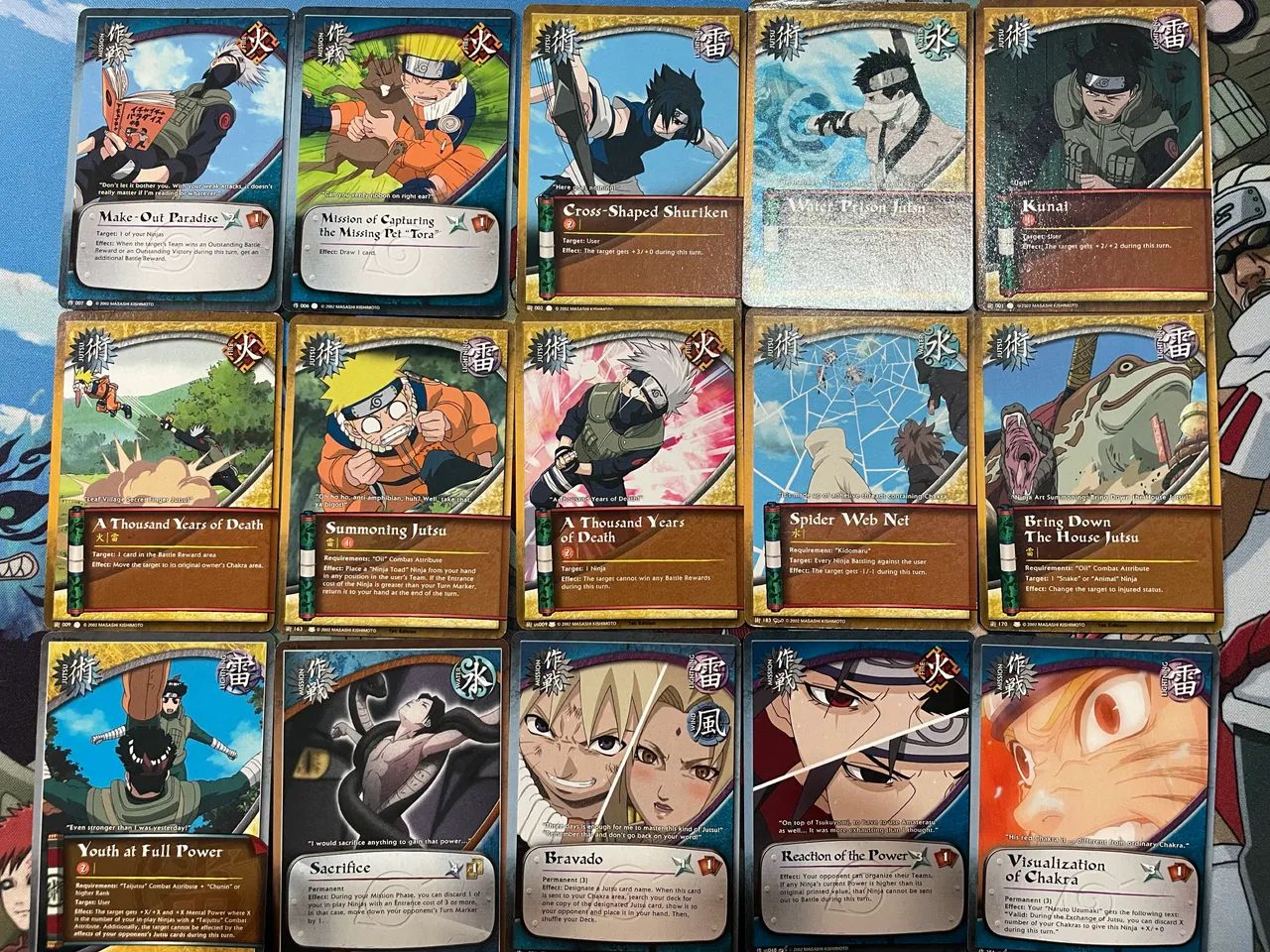 Lote 50 Cards Naruto CCG 1st Edition Original Shonen Jump?s - CDs