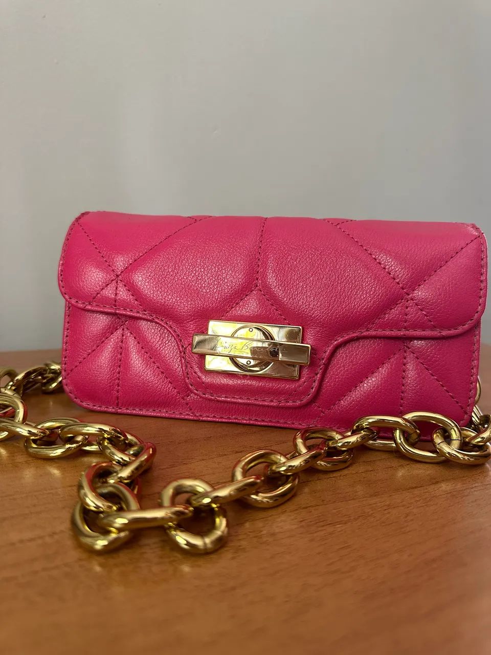 Bolsa Luiza Barcelos Rosa - Foto 3