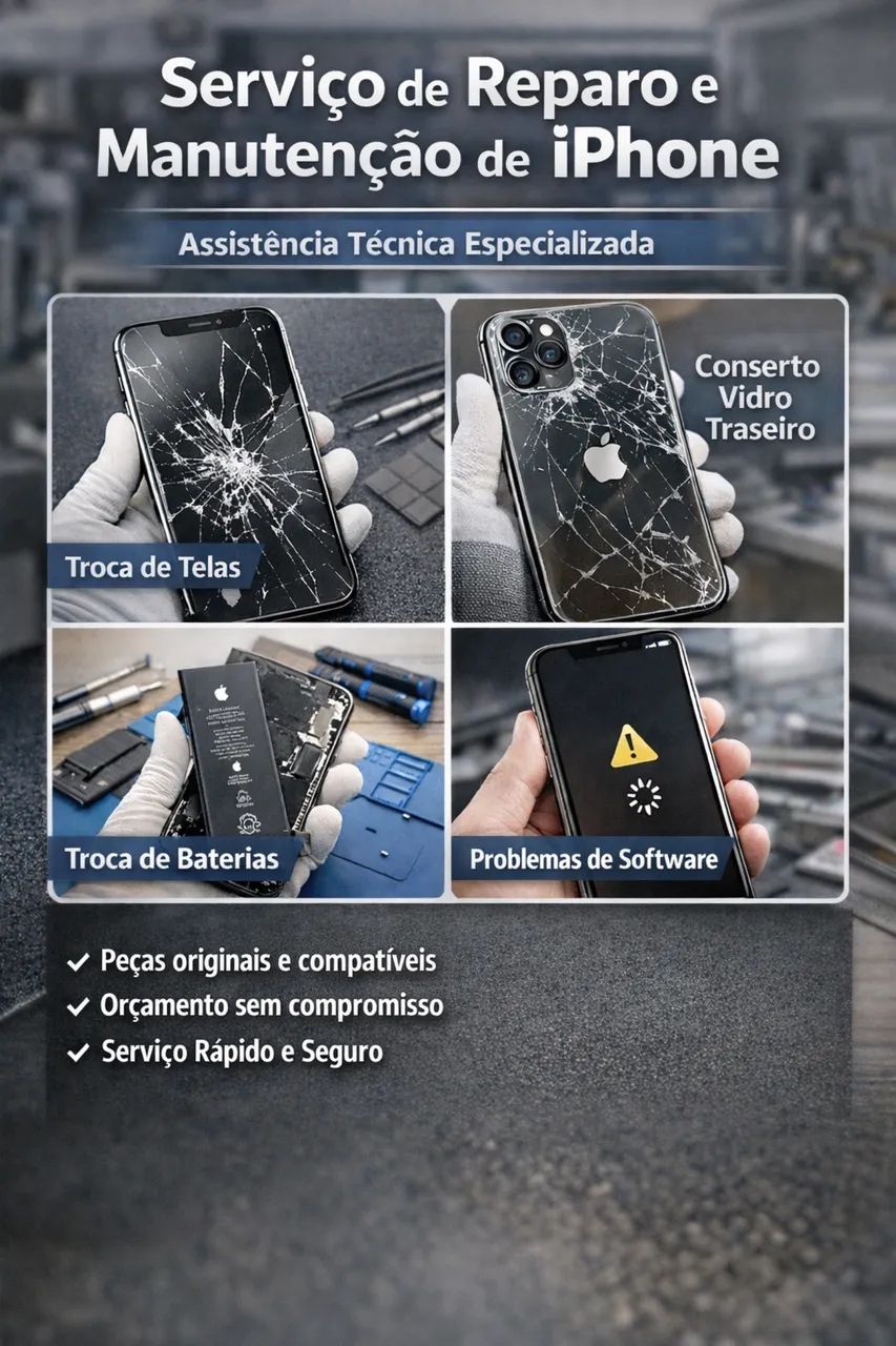 Reparo e Manutenção de iPhones